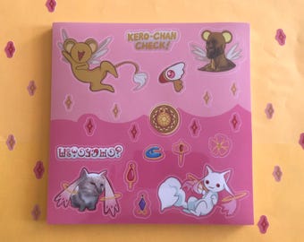Magical Girl Mascots Sticker Sheet