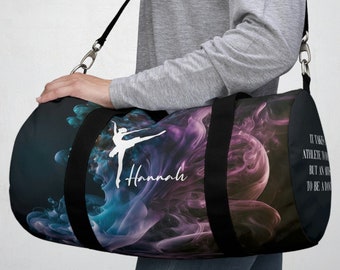Personalisierte Tanztasche, Balletttasche, Ballettbeutel, Tanztasche für Mädchen, Tanzgeschenk für Jugendliche, Tanzbeutel, Tanztasche für Frauen