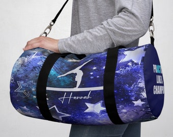 Gymnastics Bag Personalized, Gymnastics Duffel Bag, Gymnastics Bag for Girls, Competition Duffel Bag, Duffel Bag, Custom Duffel Bag