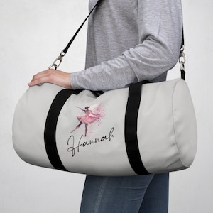 Dance Bag Personalized, Ballet Bag, Ballet Duffle Bag, Dance Bag for Girls, Dance Gift for Teens, Dance Duffle Bag, Dance Bag for Women