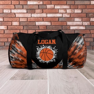 Basketball Duffel Etsy