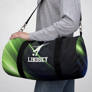 Fußballtasche, personalisierte Fußballtasche, benutzerdefinierte Sporttasche, Kindertasche, Fußballgeschenke für die Tochter, Sporttasche für den Sohn, Fußballgeschenk