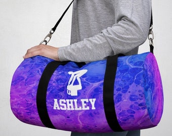 Bolsa de natación personalizada, regalos de natación para niñas, bolsa de lona personalizada, bolsa de nadador, bolsa de lona deportiva para adolescentes, regalo atlético para niños