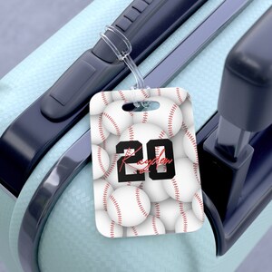 Baseball Team Gifts Personalized, Baseball Bag Tag, End of The Season Baseball Gifts, Baseball Gift for Him, Baseball Accessories