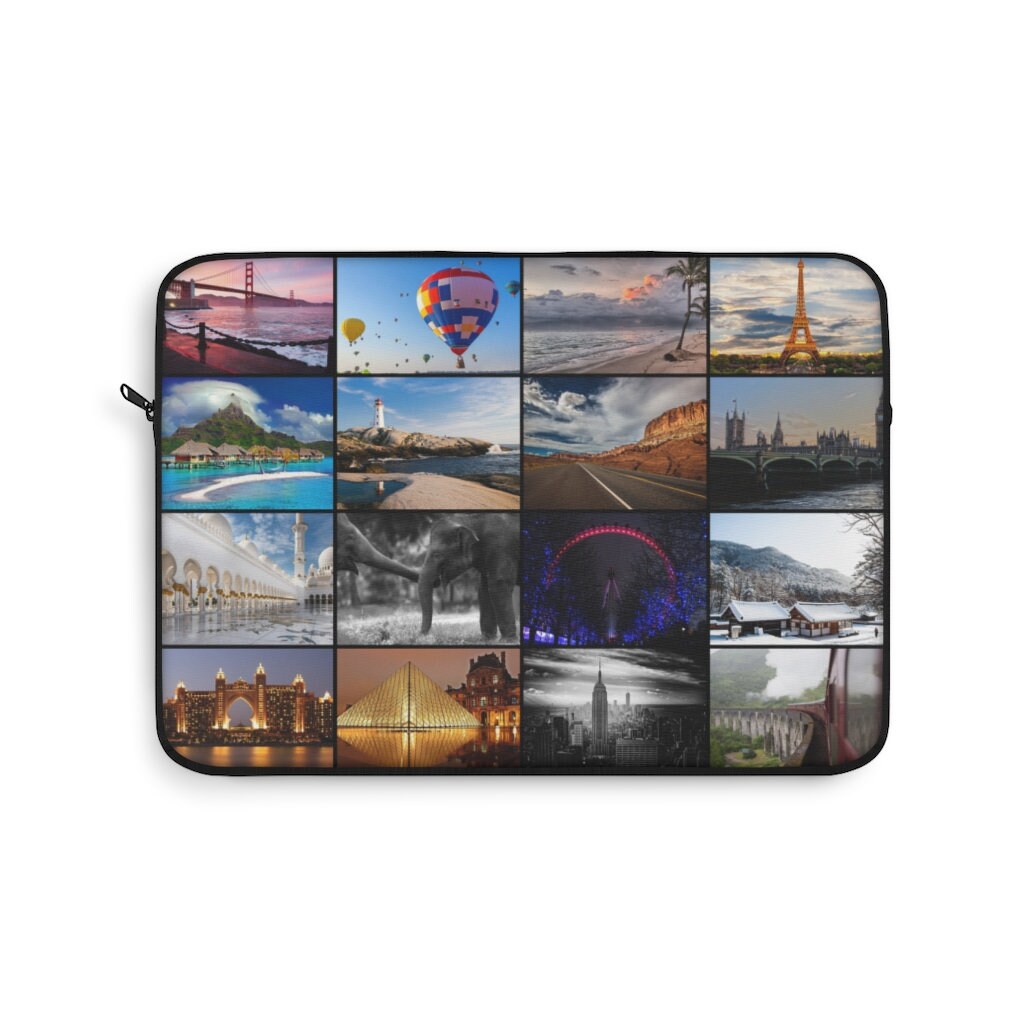Personalized 16 Photo Laptop Sleeve Custom Laptop Case Etsy UK