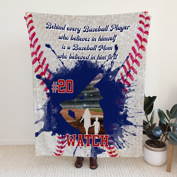 Baseball Blanket Etsy
