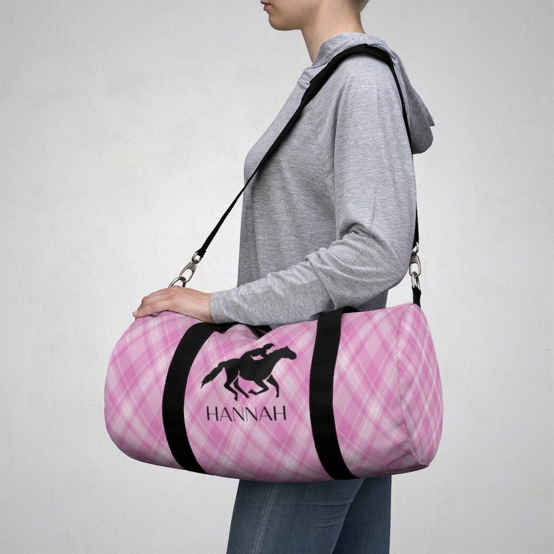 Horse Duffel Bag Personalized, Horse Gifts for Teenage Girl, Horse