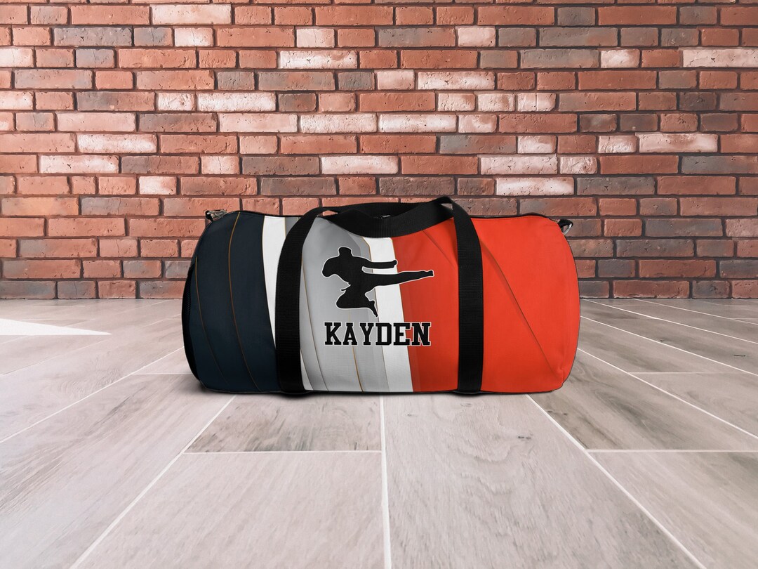 Karate Duffle Bag, Personalized Duffel Bag, Karate Gifts, Martial Arts