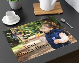 Custom Print, Your Photo Here Placemat, Personalized Placemat