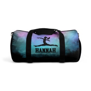 Gymnastics Bag Personalized, Gymnastics Duffel Bag, Gymnastics Bag for Girls, Competition Duffel Bag, Duffel Bag, Custom Duffel Bag image 2