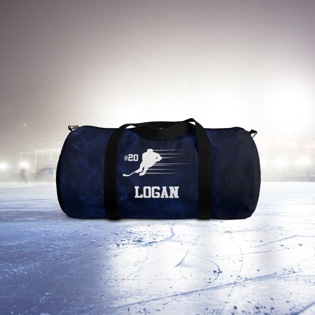 Hockey Bag Personalized, Hockey Gifts, Ice Hockey Bag, Custom Duffel