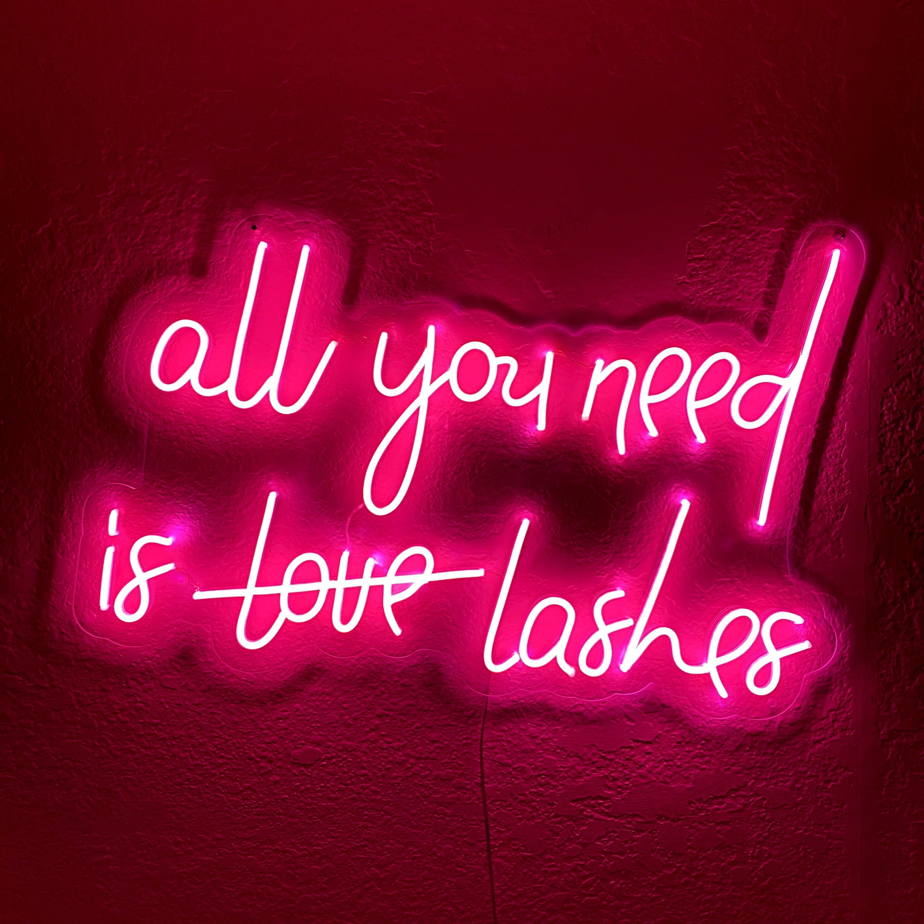 All you need is love - Scritta Neon led