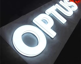 Illuminate 3D Letters Full Lit Your Brand Custom LED Channel Letters: Stand Out with Vibrant Signage Enhance Brand Visibility Day & Night
