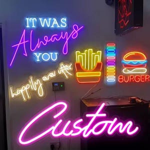 Satoru Gojo Jujutsu Kaisen Neon LED Sign - Anime Wall Decor - LED Light ...