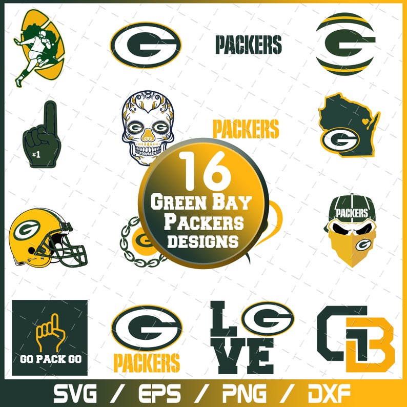 Download Green Bay Packers Svg Packers Mega Pack Svg Packers Svg | Etsy