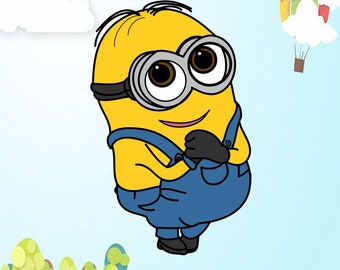 Download Minion Face Svg Etsy