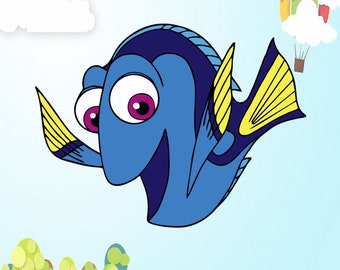 Finding Dory Svg Etsy