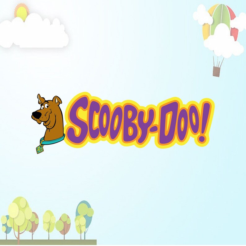 Scooby Doo Logo svgdxfpng Scooby Doo SVG DXF PNG | Etsy