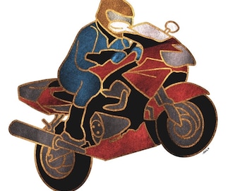 Motorcycle Sticker