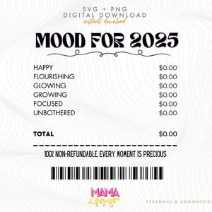 Mood For 2025 Svg, New Year Svg, Happy New Year SVG PNG, New Year Shirt Svg, Hello 2025 Svg, New Year Crew Svg, Happy New Year 2025 Svg