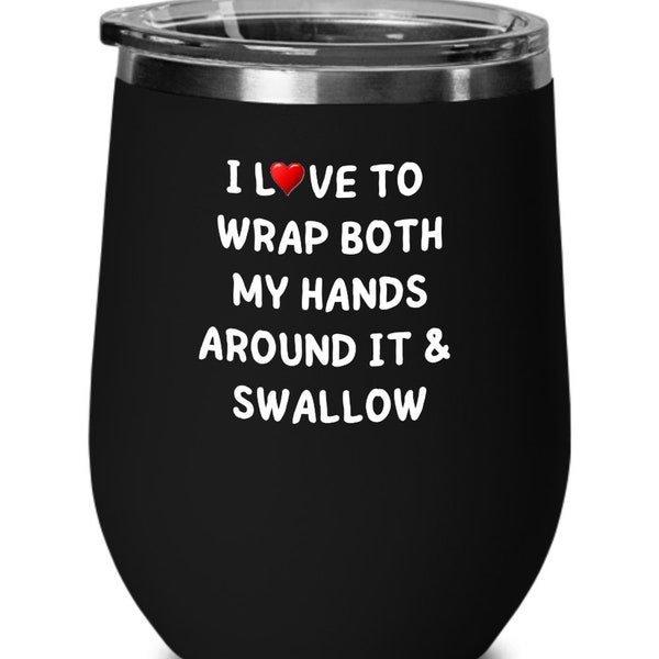 Funny Wine Glass Etsy