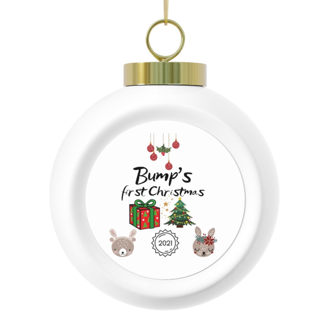 Bump's first hotsell christmas ornament
