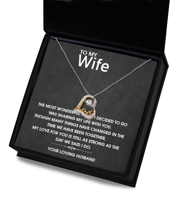 Gifts for Wife Birthday Gifts from Husband Necklace Valentines Day Find You Sooner Jewelry Box Pendant Personalized Custom Made Romantic Gift for My