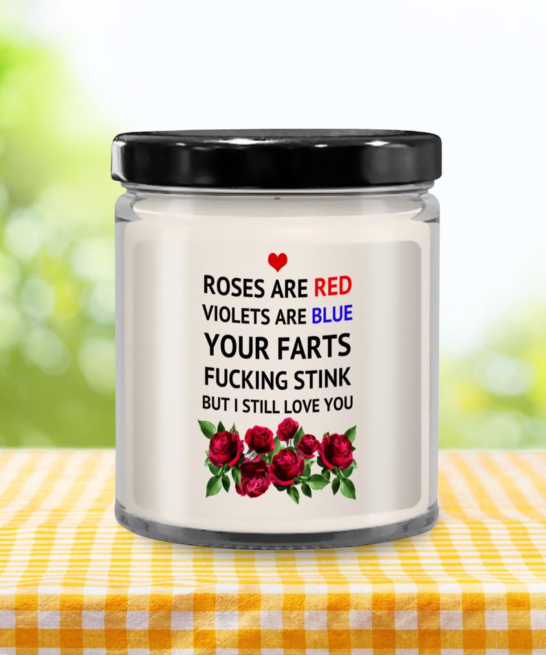 Valentines Candle Funny Quote Valentine's Candle for Partner Valentine's Day Candle Valentine's