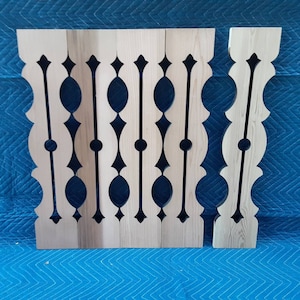 27.5&quot; Second Empire Flat-Sawn Baluster - Sample or Quantity - Pine, STK Cedar, or Cypress - Price Per Baluster - Historic Reproduction