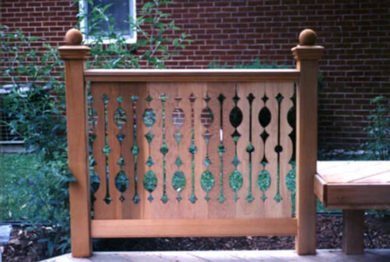 2nd Empire Cedar Flat Sawn Porch/Deck Balusters Victorian Etsy