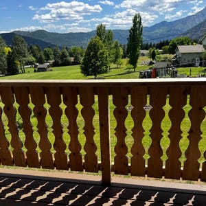 35&quot; Swiss Chalet Flat-Sawn Baluster - Sample or Quantity - Pine, STK Cedar, or Cypress - Price Per Baluster - Historic Reproduction
