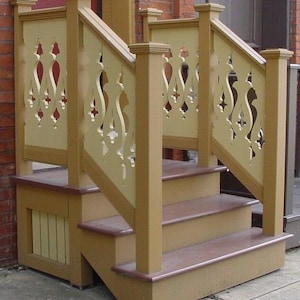 35&quot; Lancaster Flat-Sawn Stairway Baluster - Pine, STK Cedar, or Cypress - Sample or Quantity - Price Per Baluster - Historic Reproduction