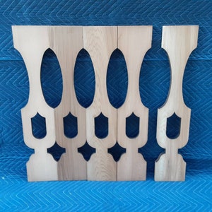 27.5&quot; Vase Flat-Sawn Baluster - Sample or Quantity - Pine, STK Cedar, or Cypress - Price Per Baluster - Historic Reproduction