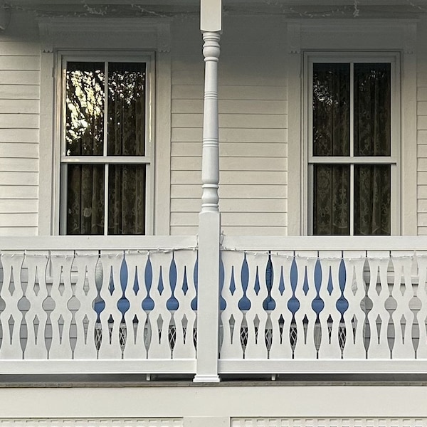 27.5in Nostalgic Flat-Sawn Porch or Deck Baluster - Swiss Alpine Reproduction - Sample/Qty - Price PER Baluster - Pine, STK Cedar, Cypress