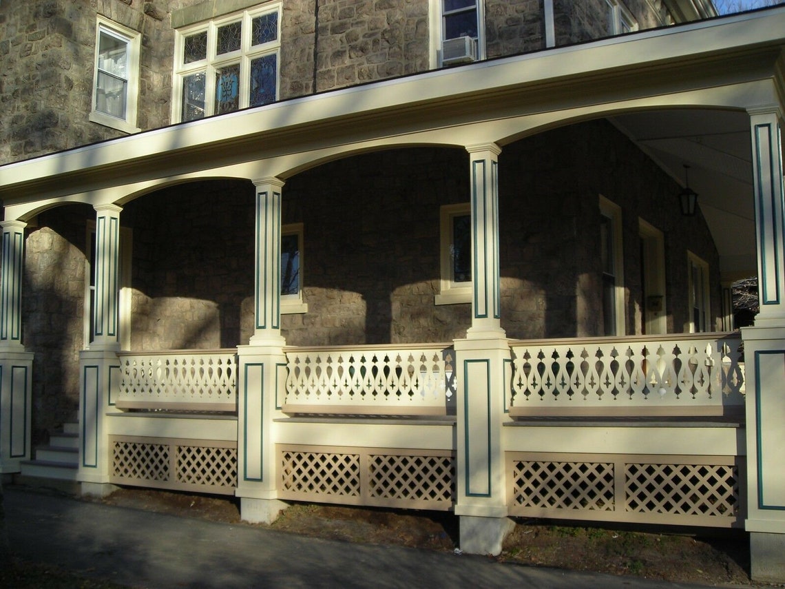 Lancaster Porch/Deck/Fence Cedar Flat Sawn Balusters | Etsy