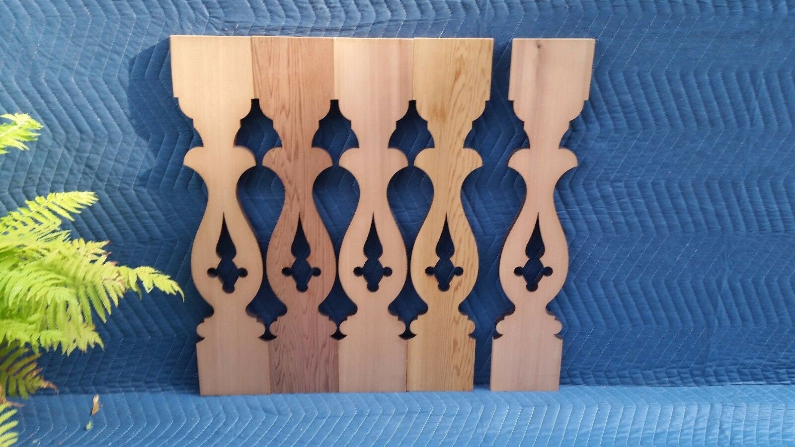 Lancaster Cedar Flat Sawn Porch/Deck Balusters Victorian Etsy