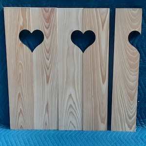 27.5&quot; Heart Flat-Sawn Baluster - Sample or Quantity - Pine, STK Cedar, or Cypress - Requires 2 Balusters - Porch - Deck - Balcony - Landing