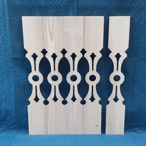 35&quot; Cape May Flat-Sawn Baluster - Sample/Quantity - Pine, STK Cedar, Cypress - Price Per Baluster - Historic Reproduction - Deck or Stairs