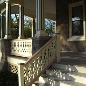 35in Lancaster Flat-Sawn Stair/Deck Baluster - Victorian Reproduction - Sample or Quantity - Price PER Baluster - Pine, STK Cedar, Cypress