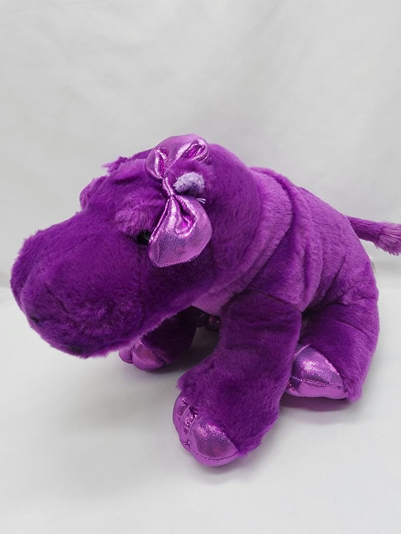 Purple best sale hippo plush