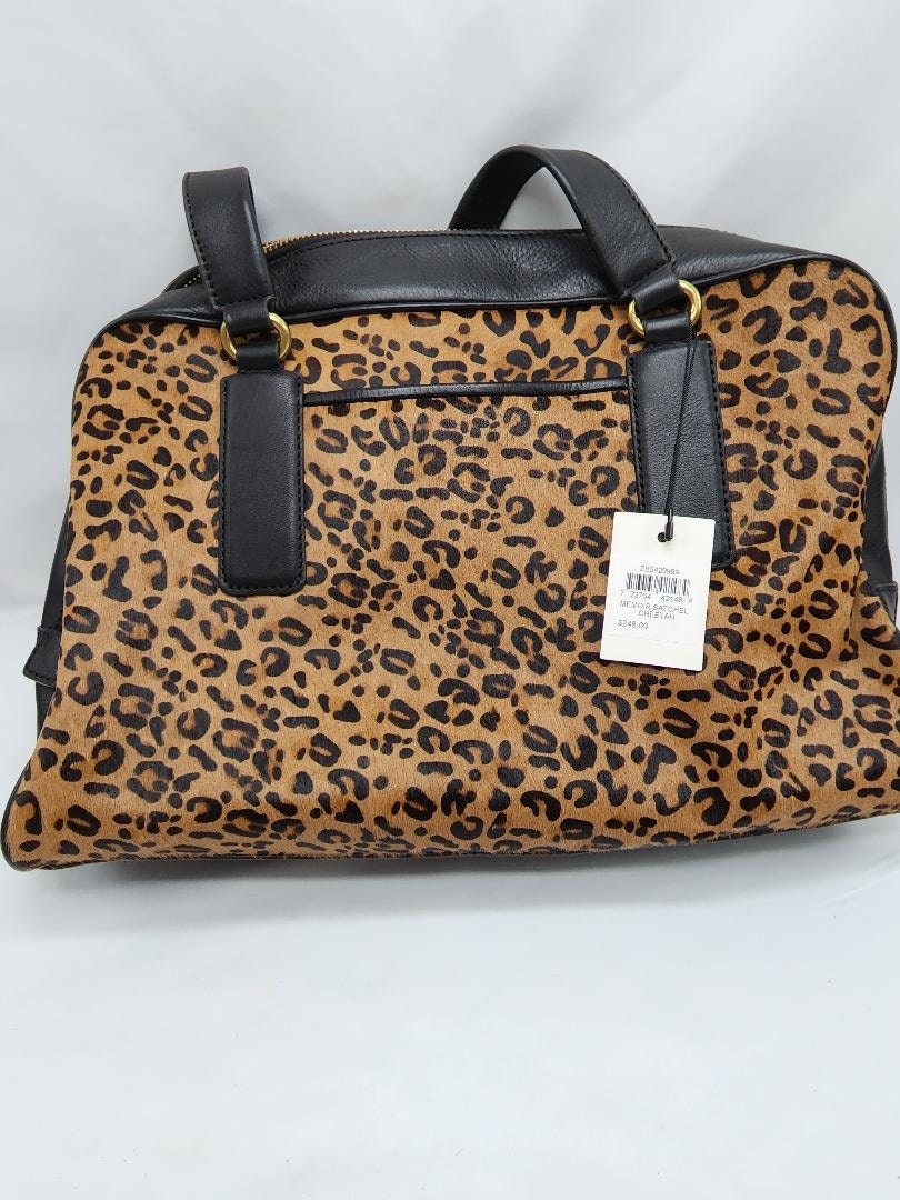 Fossil Cheetah Leopard Memoir Crossbody Purse Bag Calf Hair | eBay