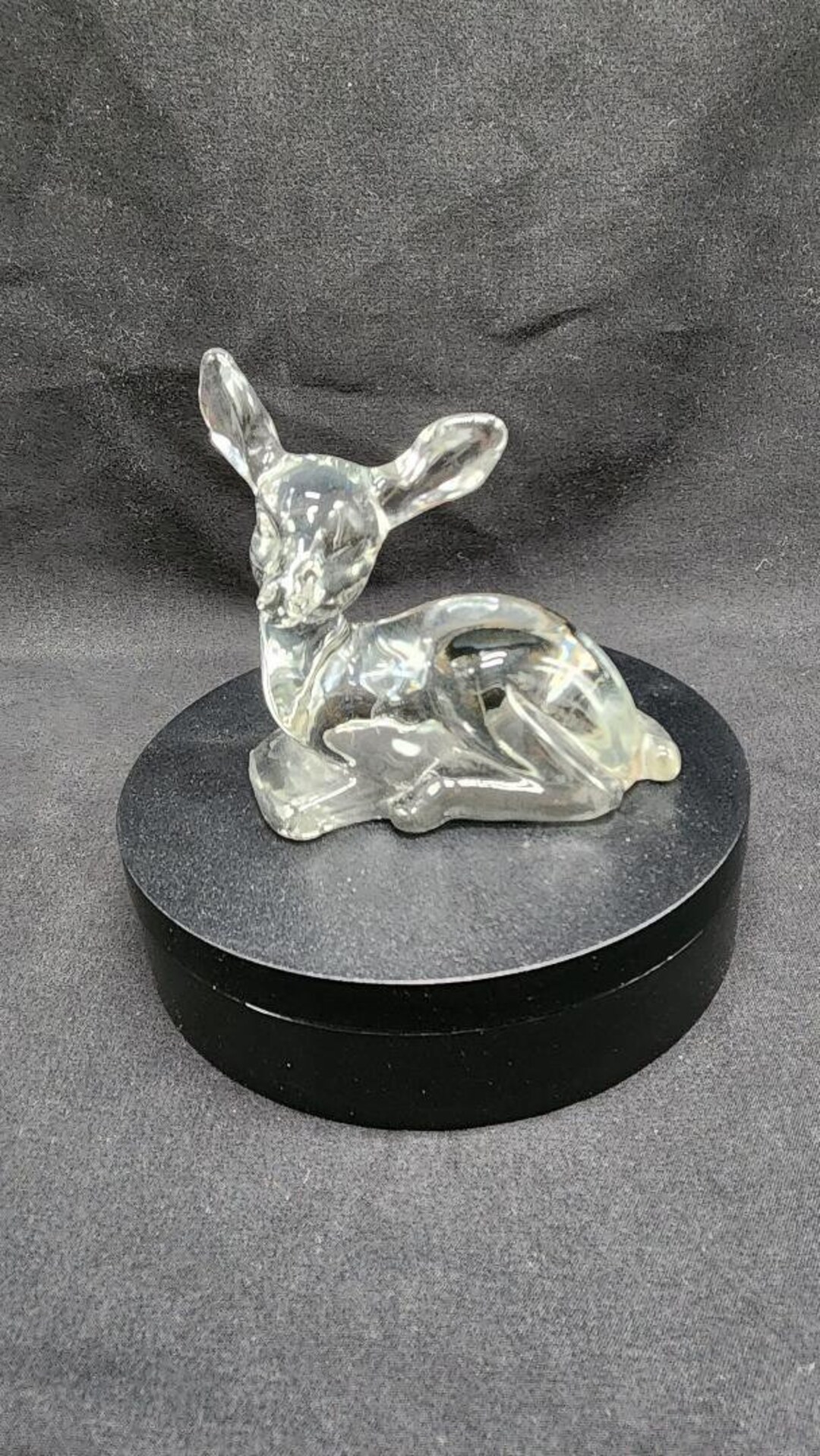Vintage Fenton Glass Deer Etsy