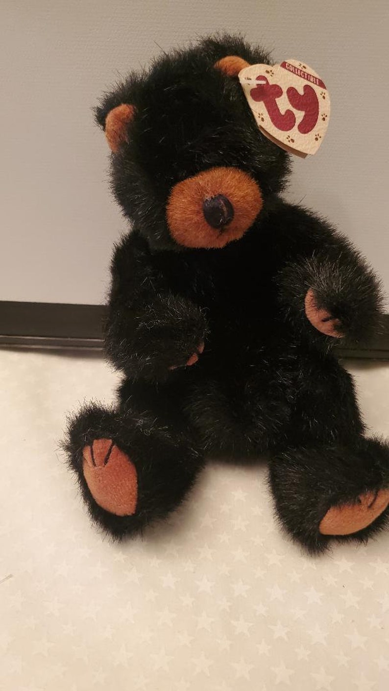 Ty black bear 1993 Clearance
