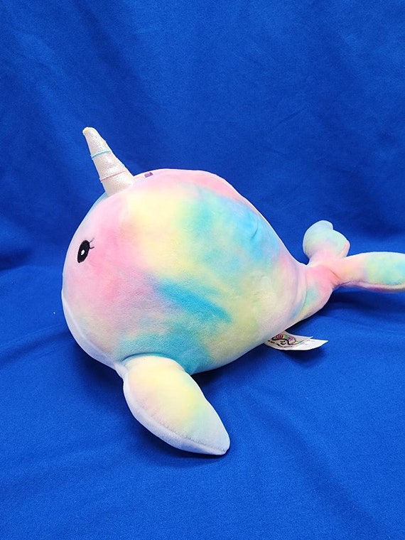 Squishmallows 11 Tie Dye Narwhal Natalie Etsy UK