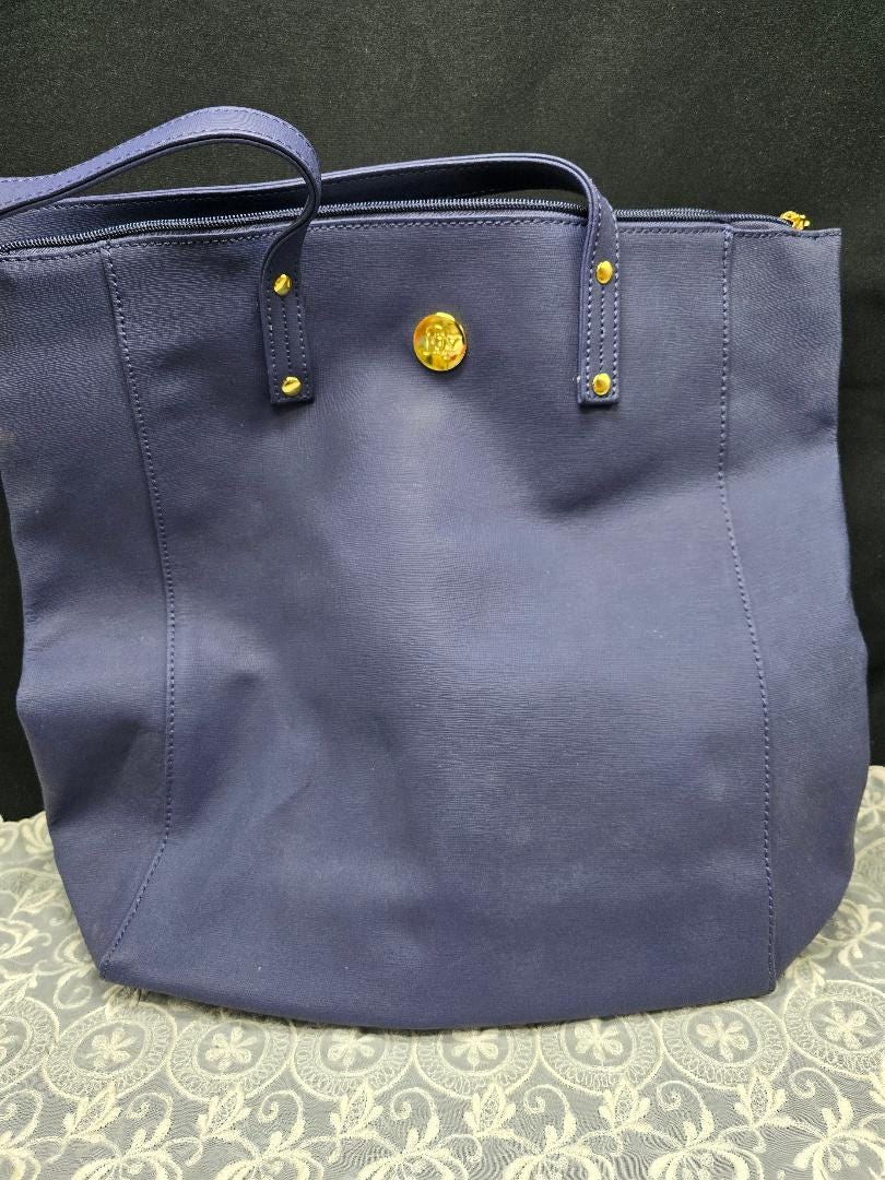 Joy Mangano Leather Tote Bag Purse