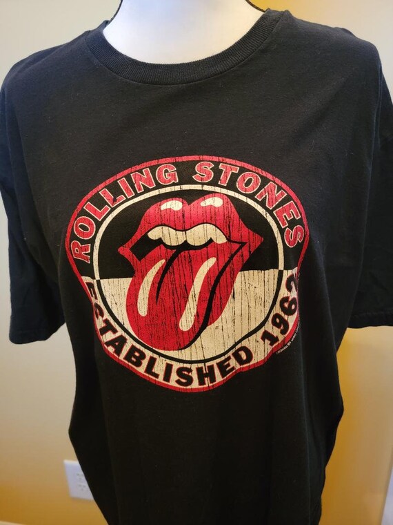Vintage Rolling Stones 100% Cotton 1962 LOGO XL - Gem