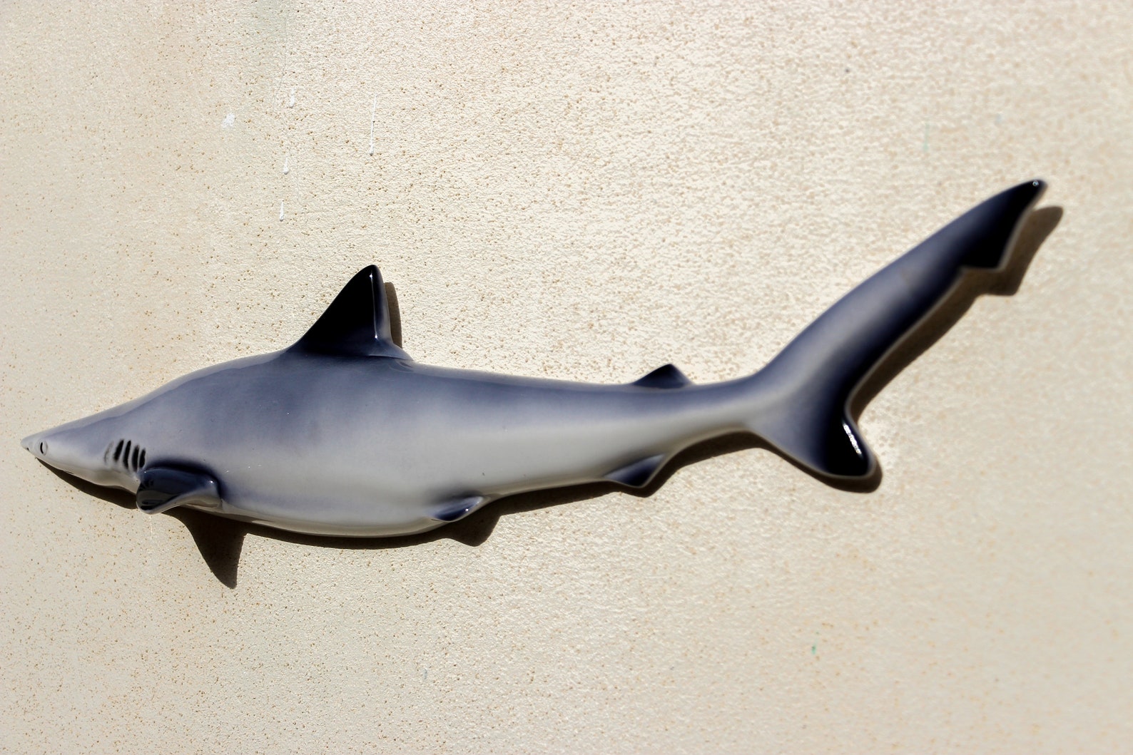 Jaws Wall Decor Fishing Art Hangings Shark Figurine Ocean Etsy
