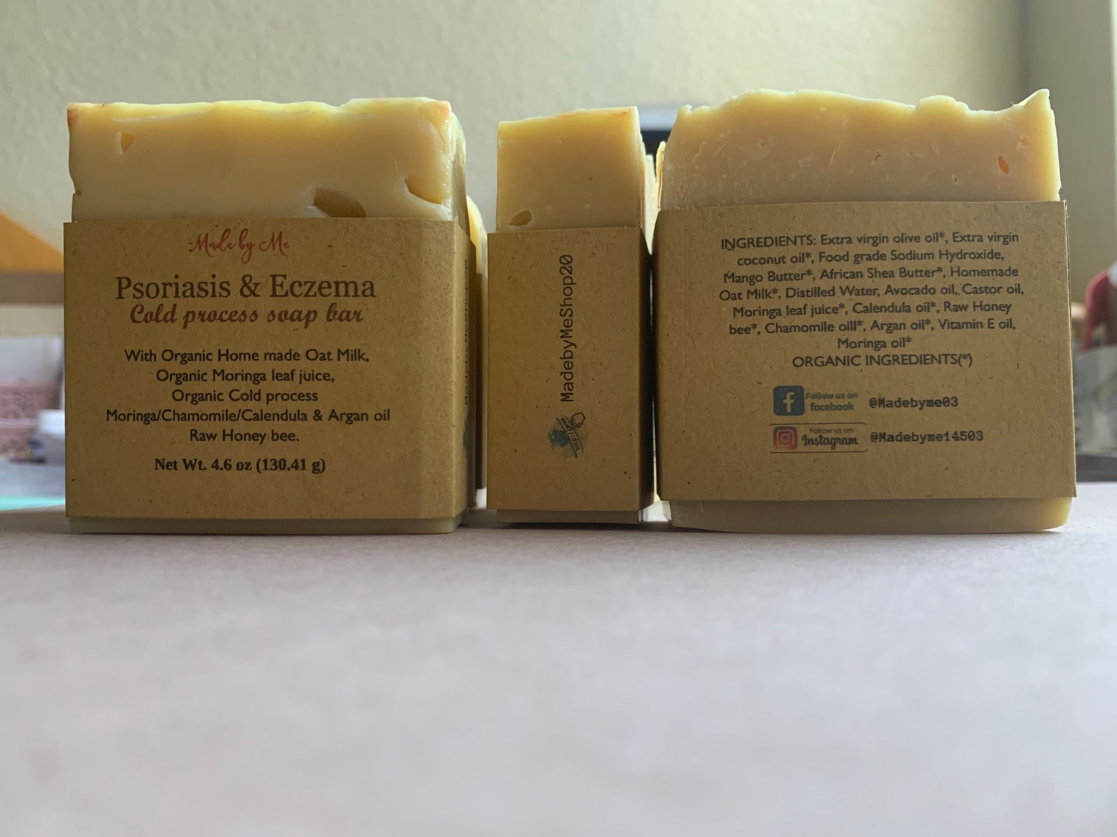 Psoriasis & Eczema Soap Bar Essential oils free soap bar Etsy