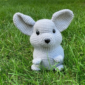 Pattern Crochet Amigurumi Chi-Chi Chinchilla