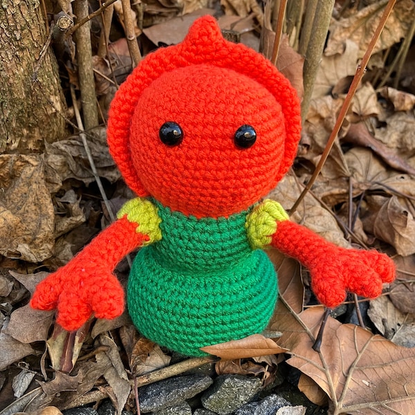 Pattern Crochet Amigurumi Flatwoods Monster Cryptid